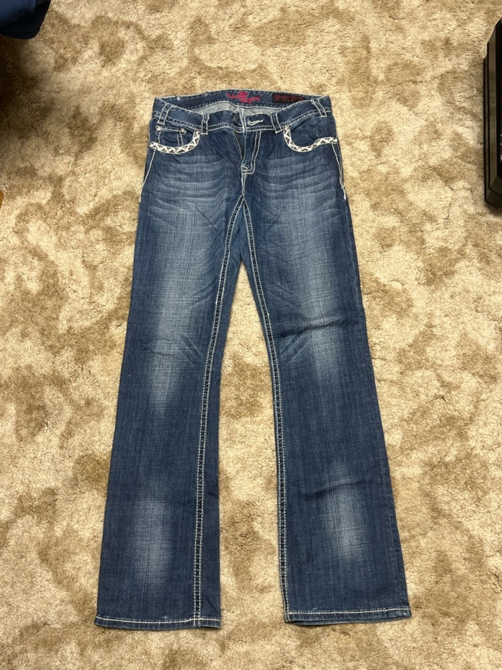 Rock and Roll Cowgirl Bootcut Western Jeans
